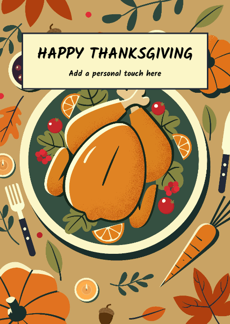 Happy Thanksgiving Turkey